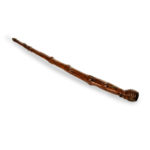 The Turk’s head folk cane of B. Phipps length