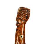 The Turk’s head folk cane of B. Phipps, dated 1831