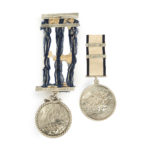 Captain Thomas Green’s silver Medals for Heroic Conduct at Sea dated 1837 and 1838