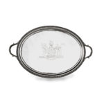 Admiral Sir John Duckworth’s George III Silver Salver, by John Mewburn 1813