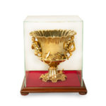 A George IV Royal Yacht Club silver gilt racing trophy won by Menai in 1829
