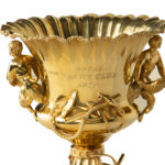 A George IV Royal Yacht Club silver gilt racing trophy won by Menai in 1829 details