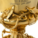A George IV Royal Yacht Club silver gilt racing trophy details