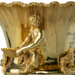 A George IV Royal Yacht Club silver gilt racing trophy