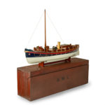 A working model of a motor lifeboat by Bassett-Lowke main on box