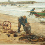 William Lionel Wyllie: Newbiggin Bay detail