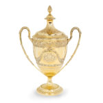The large and interesting silver gilt trophy of Captain George Welstead, purchased with prize money from the East India Company, 1805,
