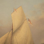 An oil on canvas of William Paget, Marquess of Anglesey’s yacht Pearl by Condy