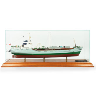 A shipyard model of the survey and site investigation ship M.V. Whitehorn