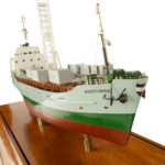 Shipyard model of the survey and site investigation ship