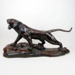 Bronze tiger 3/4 life size