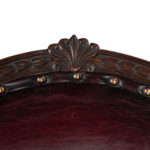 A set of ten Victorian mahogany dining chair top