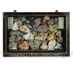 A boxed collection of 30 Cornish minerals