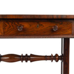 Regency sofa table, attributed to Trotter details