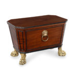 Regency mahogany wine cooler