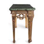 marble and giltwood console tables in the manner of William Kent and Benjamin Goodison details victorian