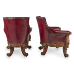 The Glynllifon “Rutland” Chairs Supplied by Gillows in 1823 to Thomas John Wynn, Second Baron Newborough side profiles