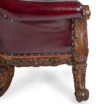 The Glynllifon “Rutland” Chairs Supplied by Gillows in 1823 to Thomas John Wynn side detail