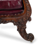 The Glynllifon “Rutland” Chairs Supplied by Gillows in 1823 to Thomas John Wynn foot detail