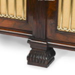 George IV Period Rosewood Chiffonier or Side Cabinet with Carved Detailing and Ormolu Gallery detail foot